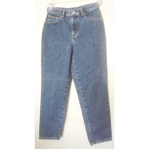 Lauren Jeans Co Med Denim Jeans Boot Cut 2P EC - Picture 1 of 4